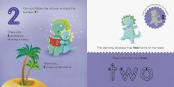 Alternative view 3 of Dinosaur, Dinosaur 123: Sticker Activity Book