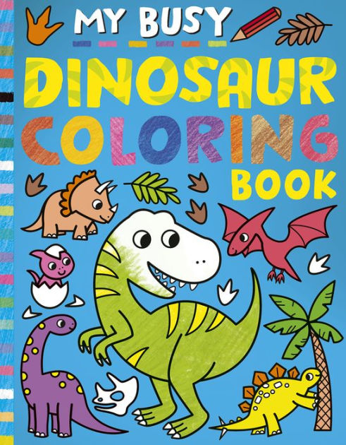 Happy Hues Travel Coloring Kit For Kids No Mess Dinosaur Coloring