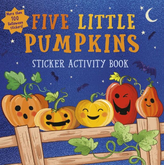 Five Little Pumpkins sticker activity book by Villetta Craven, Paula  Bowles, Paperback