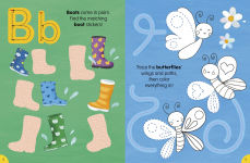 Alternative view 2 of A is for Apple Sticker Activity Book: More than 100 Stickers!