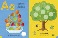 Alternative view 3 of A is for Apple Sticker Activity Book: More than 100 Stickers!