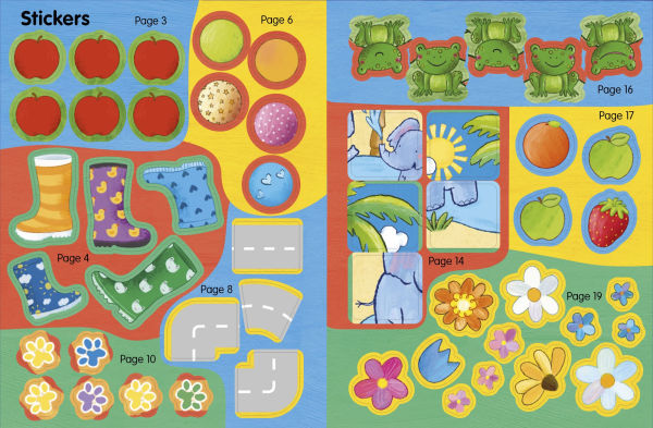 A is for Apple Sticker Activity Book: More than 100 Stickers!