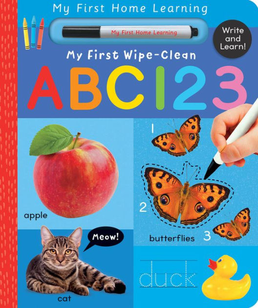 My First WipeClean ABC 123 Write and Learn! by Lauren Crisp, Board