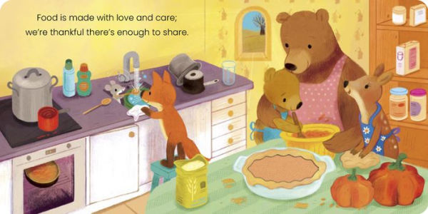 Thanksgiving Friends: A touch-and-feel book of Thanksgiving and friendship