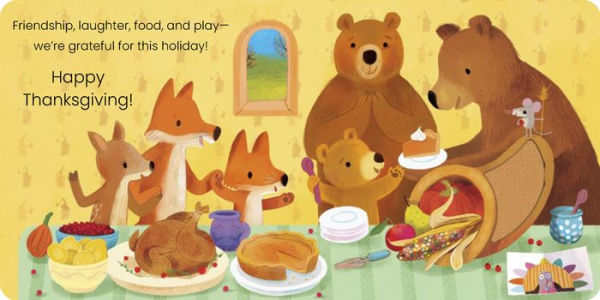 Thanksgiving Friends: A touch-and-feel book of Thanksgiving and friendship