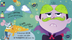 Alternative view 3 of Hairy Scary Halloween: With a surprise mirror!