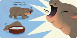 Alternative view 2 of Moo Deng Says No!: The pygmy hippo internet sensation!