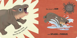Alternative view 3 of Moo Deng Says No!: The pygmy hippo internet sensation!