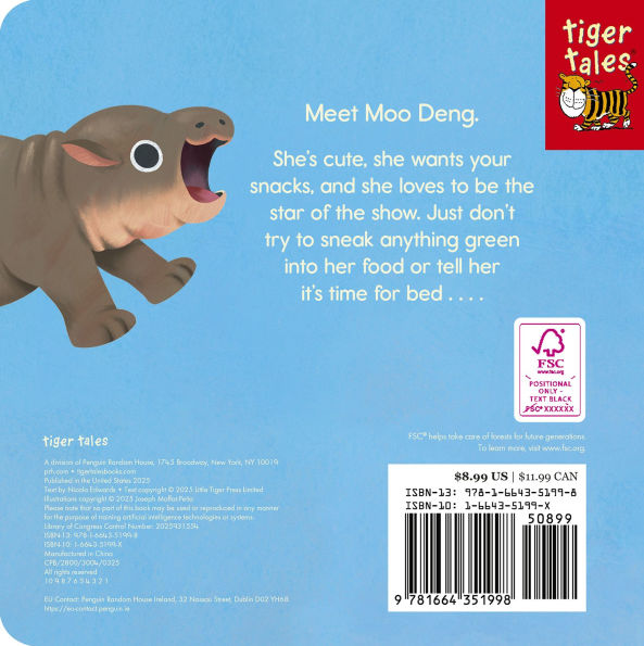 Moo Deng Says No!: The pygmy hippo internet sensation!