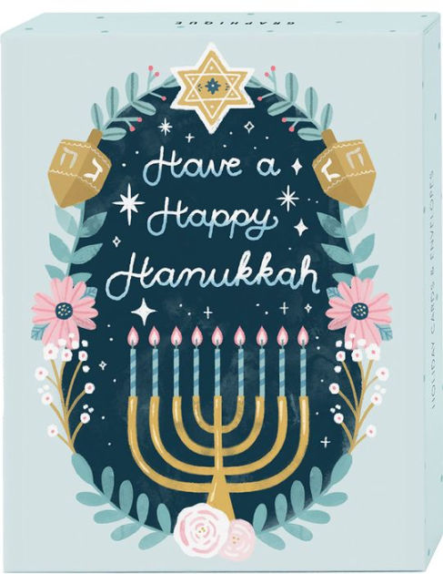 Cartão de bênção do festival para Chanukah HappyHanukkah Gift Card