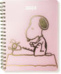 2023-2024 Snoopy Typewriter 8x10 Frosted Cover Planner