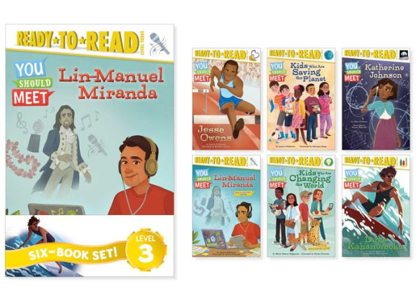 You Should Meet Ready-to-Read Value Pack 2: Lin-Manuel Miranda; Kids Who Are Saving the Planet; Jesse Owens; Kids Who Are Changing the World; Duke Kahanamoku; Katherine Johnson