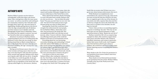 To the Top of the World: Barbara Hillary, the First Black Woman to Reach the North and South Poles