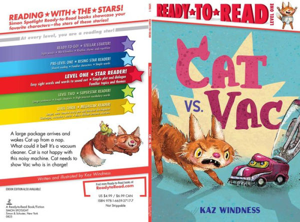 Cat vs. Vac: Ready-to-Read Level 1