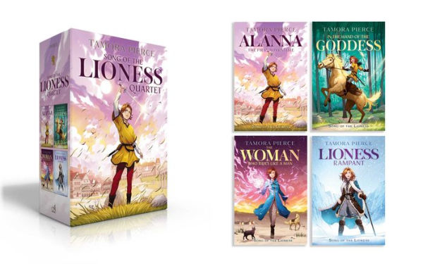 Song of the Lioness Quartet (Boxed Set): Alanna; In the Hand of the Goddess; The Woman Who Rides Like a Man; Lioness Rampant