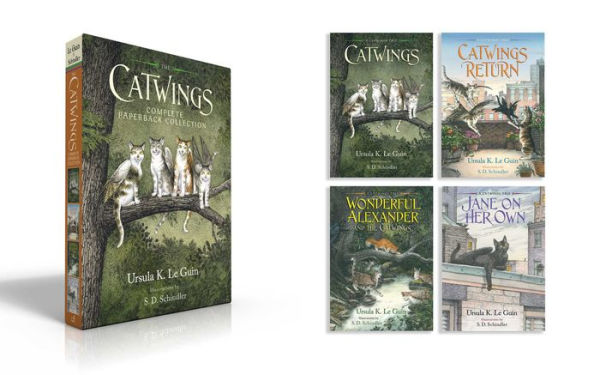 The Catwings Complete Paperback Collection (Boxed Set): Catwings; Catwings Return; Wonderful Alexander and the Catwings; Jane on Her Own