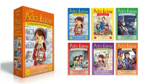 The Ada Lace Complete Adventures (Boxed Set): Ada Lace, on the Case; Ada Lace Sees Red; Ada Lace, Take Me to Your Leader; Ada Lace and the Impossible Mission; Ada Lace and the Suspicious Artist; Ada Lace Gets Famous