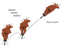 Alternative view 3 of Two Birds . . . and a Moose: Ready-to-Read Level 1