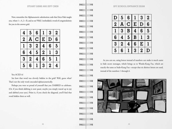 Spy School Entrance Exam: A Spy School Book of Devious Word Searches, Clever Crosswords, Sly Sudoku, and Other Top Secret Puzzles!