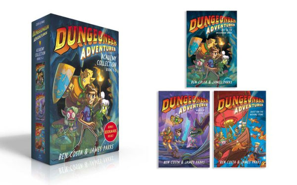 Dungeoneer Adventures Academy Collection (Boxed Set) (Bonus Bookmark Inside!): Dungeoneer Adventures 1; Dungeoneer Adventures 2; Dungeoneer Adventures 3