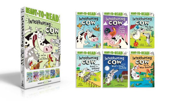 Interrupting Cow Collector's Set (Boxed Set): Interrupting Cow; Interrupting Cow and the Chicken Crossing the Road; New Tricks for the Old Dog; Interrupting Cow and the Horse of a Different Color; Interrupting Cow and the Wolf in Sheep's Clothing; Interru