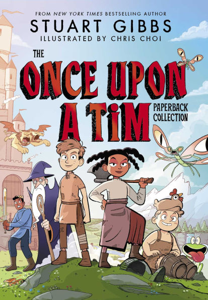 The Once Upon a Tim Paperback Collection (Boxed Set): Once Upon a Tim; The Labyrinth of Doom; The Sea of Terror; The Quest of Danger