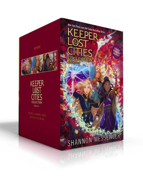 Keeper of the Lost Cities Collection Books 6-9 (Boxed Set): Nightfall; Flashback; Legacy; Unlocked Book 8.5; Stellarlune