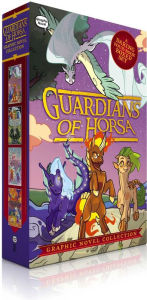 Title: Guardians of Horsa Graphic Novel Collection (Boxed Set): Legend of the Yearling; The Naysayers; Marked for Magic; The Fire Oath, Author: Roan Black