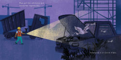 Alternative view 2 of La gatita y el vigilante nocturno (Kitten and the Night Watchman)