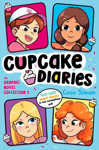 Cupcake Diaries The Graphic Novel Collection 2 (Boxed Set): Katie, Batter Up! Graphic Novel/Mia's Baker's Dozen Graphic Novel/Emma All Stirred Up! Graphic Novel/Alexis Cool as a Cupcake Graphic Novel