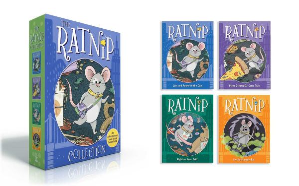 The Ratnip Collection (Boxed Set): Lost and Found in the City; Pizza Dreams Do Come True; Right on Your Tail!; Scaredy-Rat