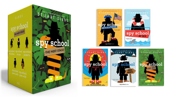 Spy School the Next Stage (Boxed Set): Spy School Revolution; Spy School at Sea; Spy School Project X; Spy School Goes North; Spy School Goes Wild