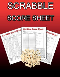 Title: Scrabble Score Sheet: Scrabble Game Record Book, Scrabble Score Keeper, Scrabble Score Pad for 2 players, Author: Nisclaroo
