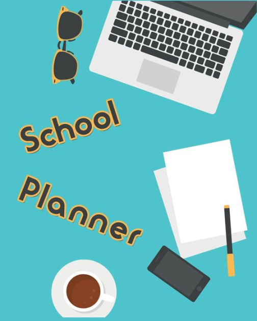 School Planner Monthly Organizer with Inspirational Quotes, Schedule, Homework, Notes, and More