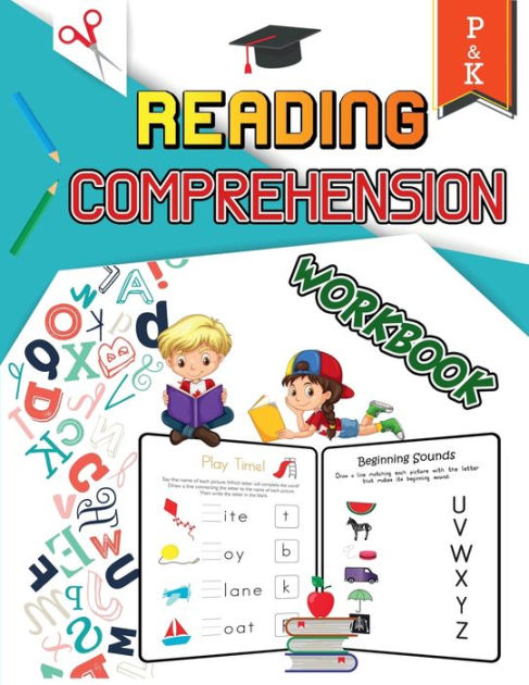 Reading Comprehension Workbook: Preschool & Kindergarten Activity Book