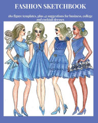 Title: Fashion Sketchbook and Coloring Book, Author: Koviljka Aksentijevic