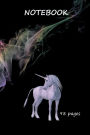Friendly Notebook - mythological animals - unicorn: 6