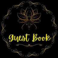Title: Evening Awl Guest Book Any Occasions Gold Guest Book: (100 Pages) Guest Book with Premium Gold Foil, Author: Press Esel
