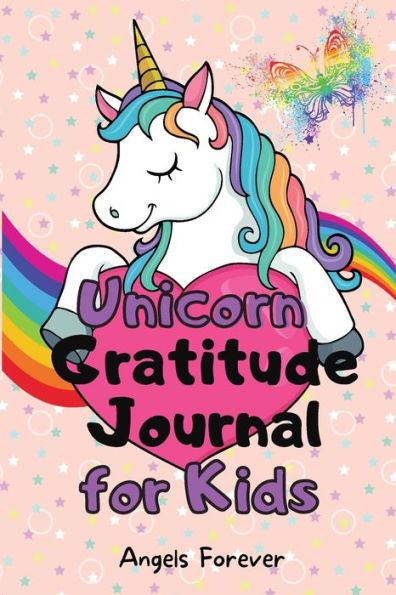Unicorn Gratitude Journal for Kids: Amazing Gratitude Journal for Girls with Daily Journal Prompts130 Days Pages Medium 6x 9, Unicorn Design for Kids Age
