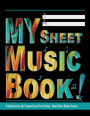 MY Sheet Music Book - Book One - Black Series: Blank Sheet Music Notebook: Black Series, 12 stave staff paper, 100 pages, 8.5x11 inch Music Manuscript Paper Musicians