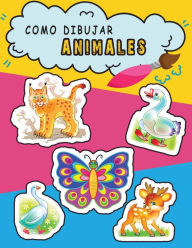 Como dibujar animales: Aprende a dibujar animales paso a paso/ Libro para dibujar para niños