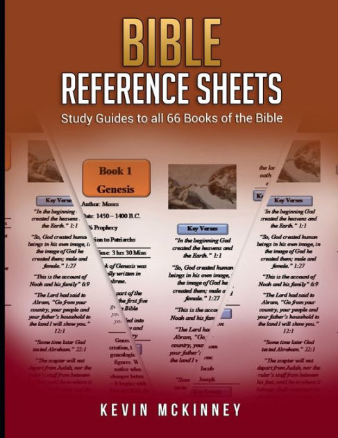 Bible Reference Sheets: Study Guides To All 66 Books Of The Bible By ...