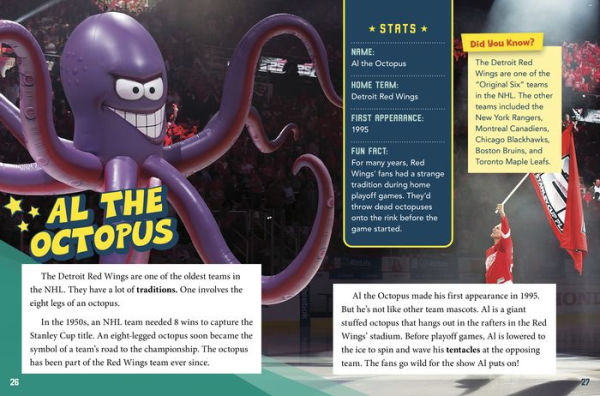 Hockey's Weirdest Mascots: From Al the Octopus to Victor E. Green
