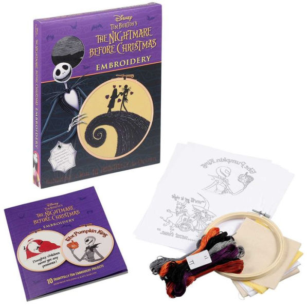 Disney Tim Burton's The Nightmare Before Christmas Embroidery