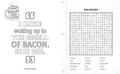 Alternative view 2 of The Office Word Search, Coloring and Quotes: Plus Fill-in-the-Script Activity