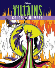 Title: Disney Villains Color-by-Number, Author: Editors of Thunder Bay Press