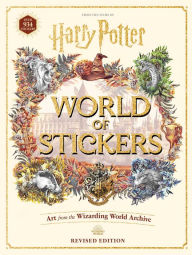 Title: Harry Potter World of Stickers, Author: Editors of Thunder Bay Press