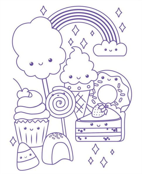 ColorWorld: Sweet Scents: With 35+ Customizable Stickers and Over 30 Pages to Color!