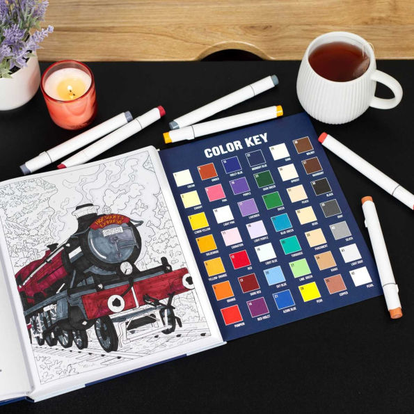 Harry Potter Color-by-Number