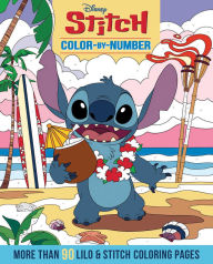 Title: Disney Stitch Color-By-Number, Author: Editors of Thunder Bay Press